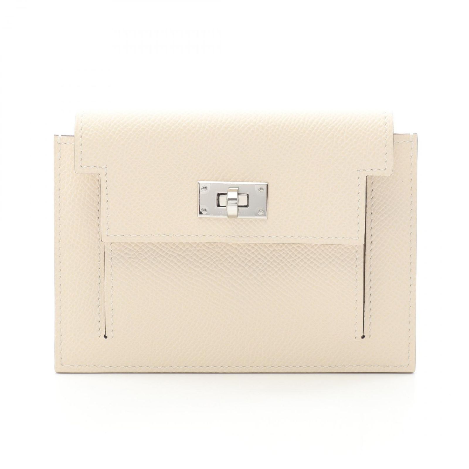 【上品ホワイト♡】HERMES ケリーポケットコンパクト ケリー・ポケット コンパクト | HERMES持ってどこに行こう♪