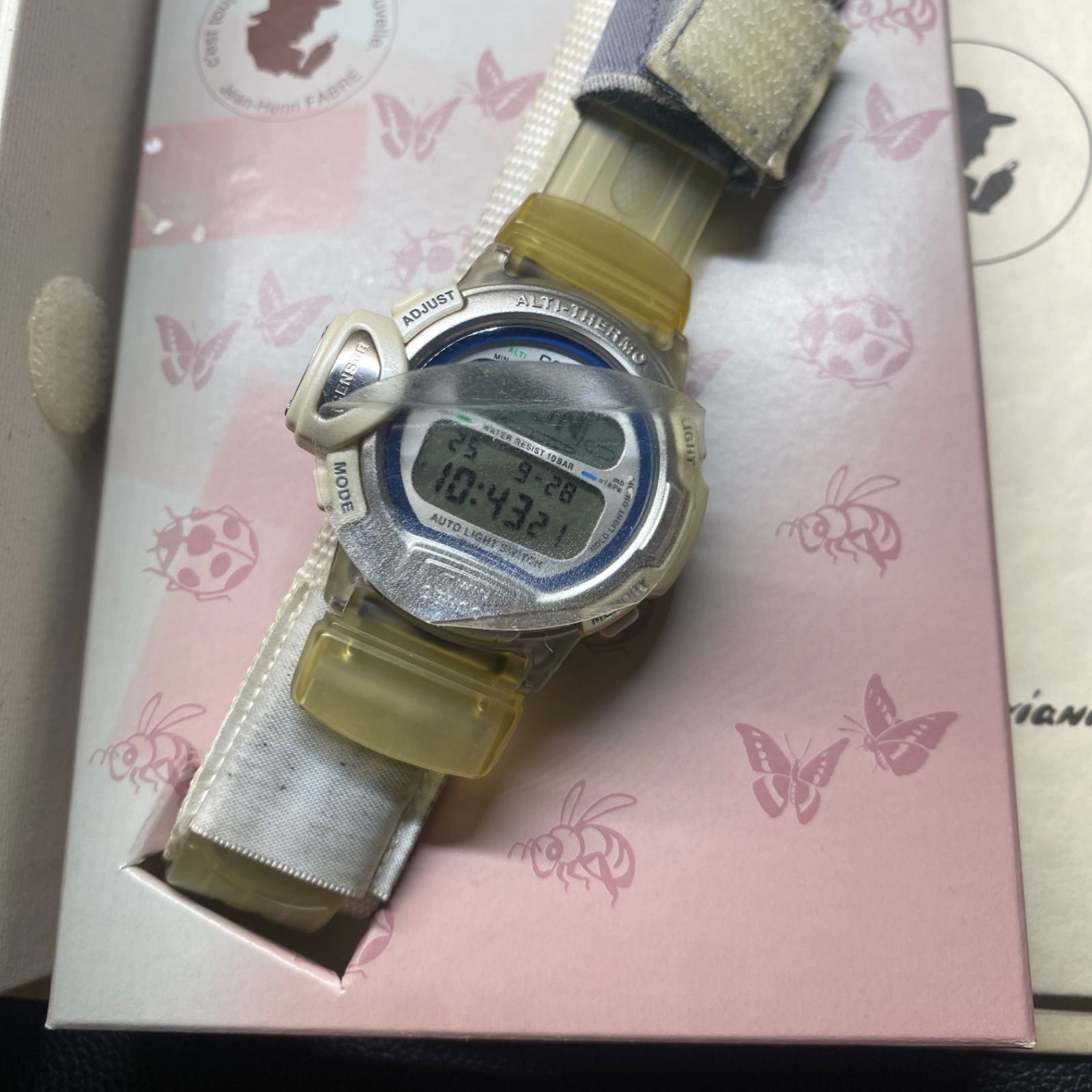 【希少 レア 】CASIO PRO TREK Ley ファーブル限定コラボモデル 希少 レア カシオ CASIO PRL-201J プロトレック PROTREK ファーブル