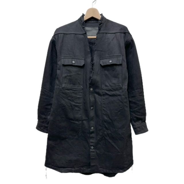 リックオウエンス Rick Owens 22AW Jumbo Cut Out Outershirt XS 黒 ...