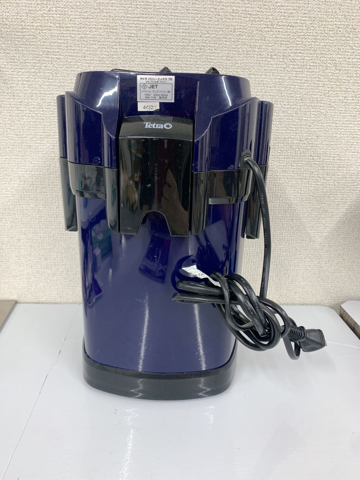 通電確認済・動作未確認】 Tetra EX POWER FILTER VX-75 テトラ