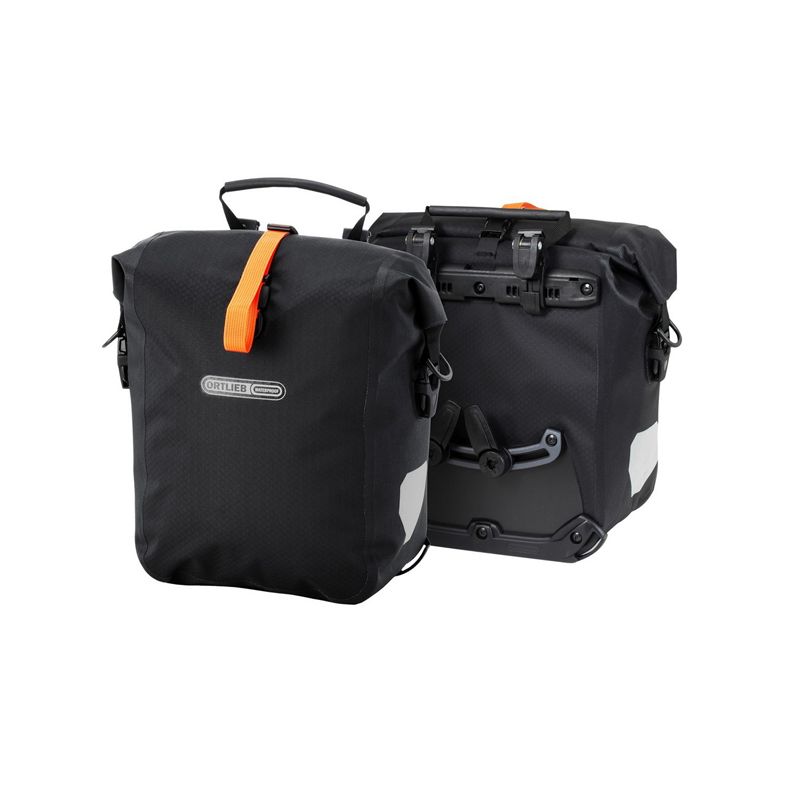 ORTLIEB オルトリーブ 正規品 グラベルパック QL2.1 サイクルバッグ バイクパッキング 防水 ブラックマット 25L ペア