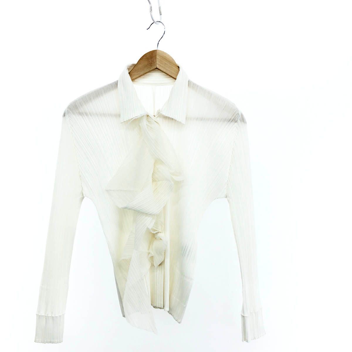 美品 PLEATS PLEASE プリーツプリーズ 長袖シャツ サイズ:3 PP71-JJ184 