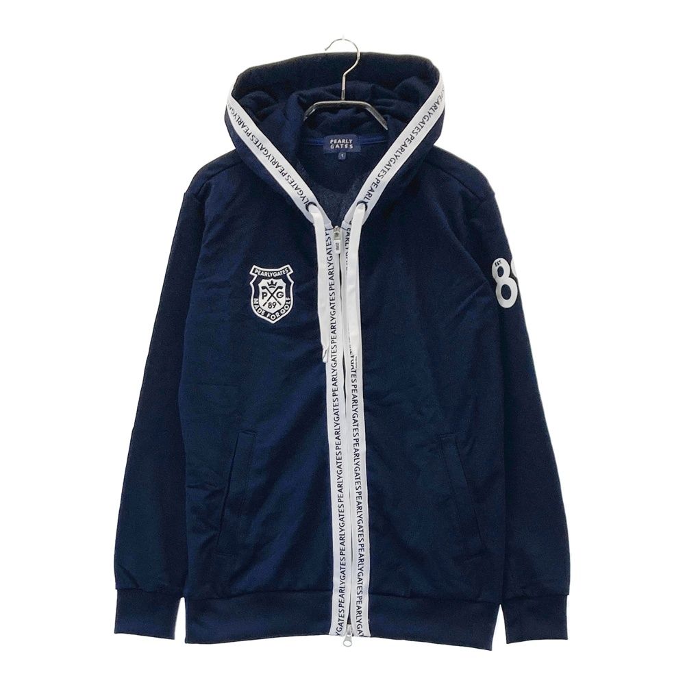 サイズ 1 PEARLY GATES パーリーゲイツ ジップパーカー ネイビー系 240101539369 ゴルフウェア レディース ストスト