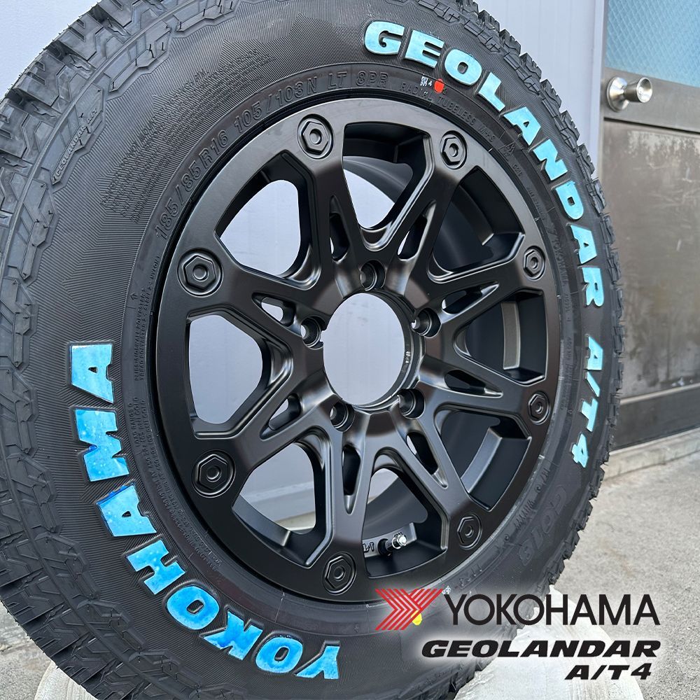 4本セット 185/85R16 にごり 105/103N ヨコハマ ジオランダー