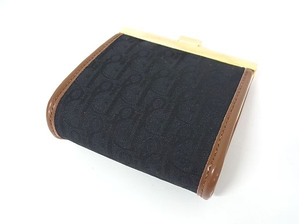 【極美品】クリスチャンディオール　コインケース　小銭入れ　がま口　トロッター クリスチャンディオール トロッター がま口 小銭入れ コイン