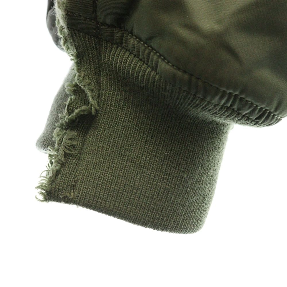 VETEMENTS (ヴェトモン) 19AW TRIBAL MA-1 JACKET トライバル ボンバージャケット アウター カーキ VETEMENTS (ヴェトモン) 19AW TRIBAL MA-1 JACKET トライバル ボンバー