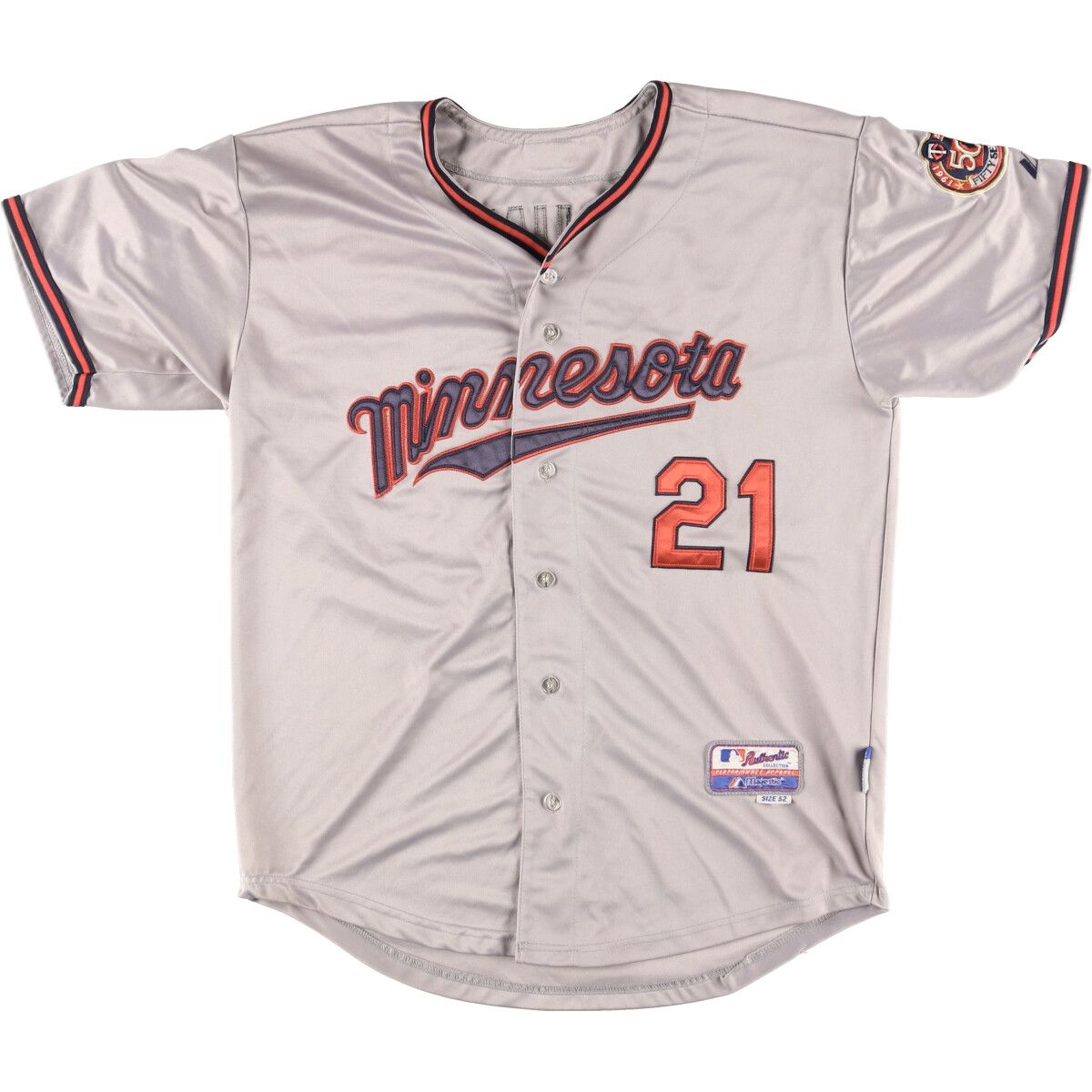半額 50％OFFの通販 古着 レプリカ ミネソタツインズ TWINS MINNESOTA MLB Majestic 応援グッズ