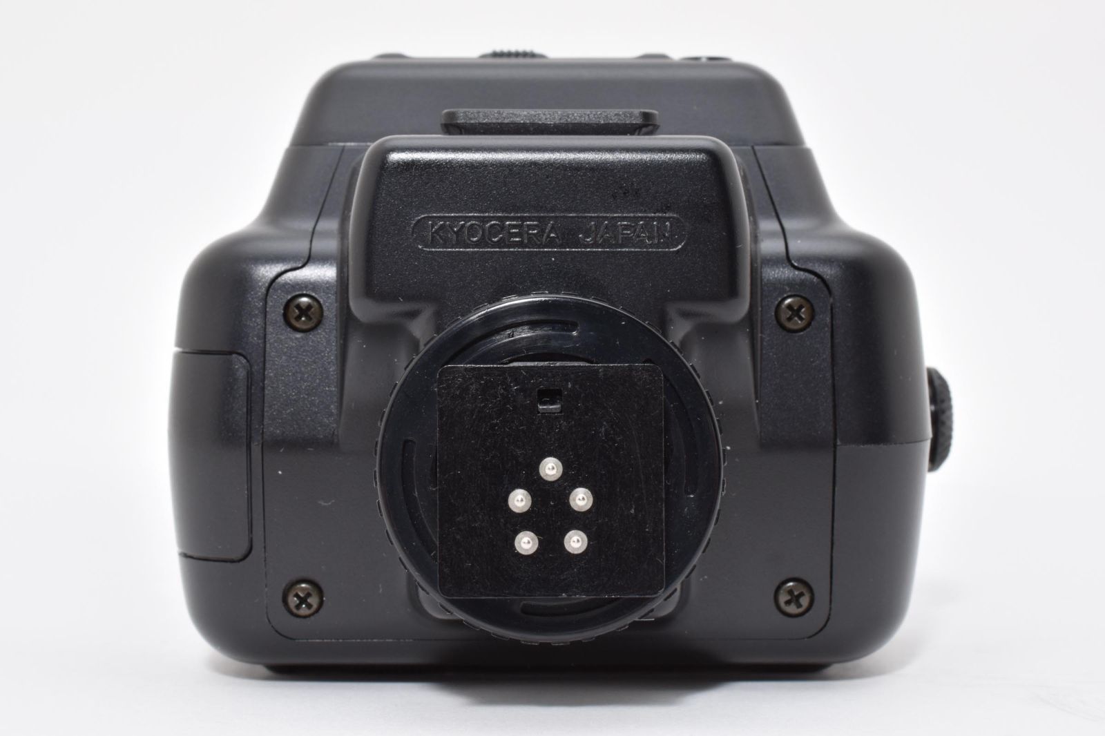 古備前 桂又三郎織 結文耳轆轤目ヘコミ花生 四方桟盛蓋 G532