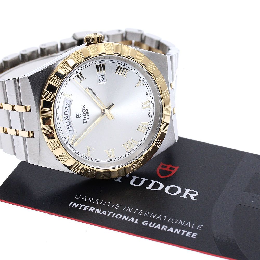 チュードル TUDOR 28600 ロイヤル デイデイト 自動巻き メンズ 美品 箱