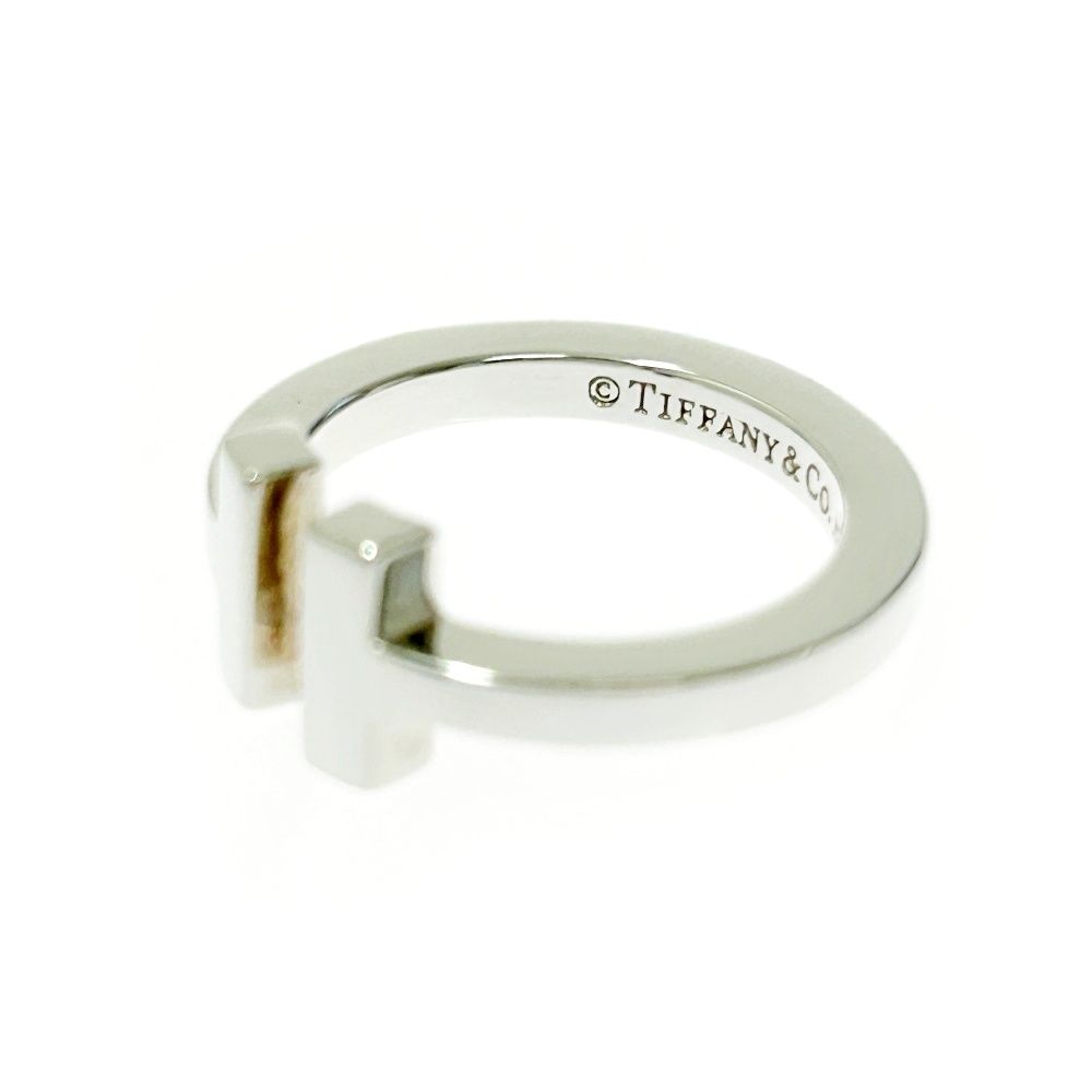 中古】TIFFANY&Co. ティファニー シルバー Tスクエア リング 4.1g 925