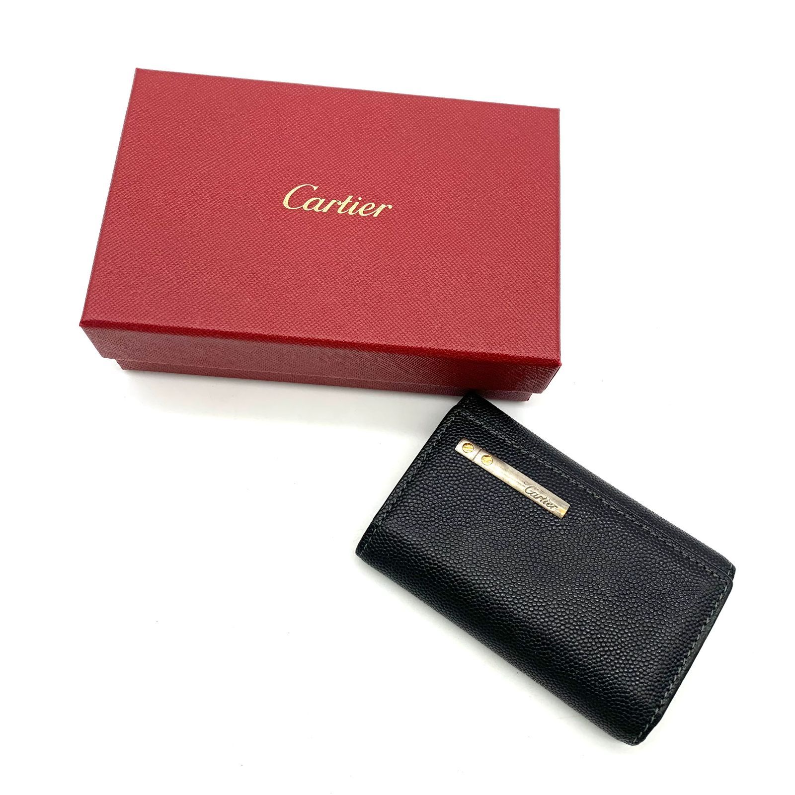 ▽Cartier/カルティエ サントス ドゥ カルティエ キーケース L3000775