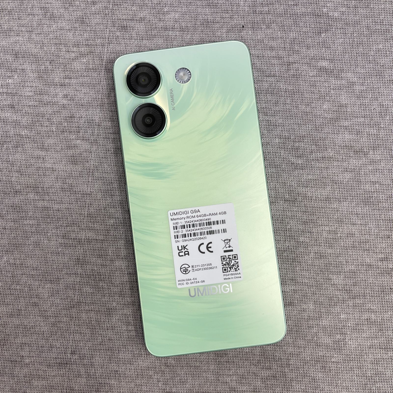 UMIDIGI G9A グリーン SIMフリー 送料無料 - メルカリ
