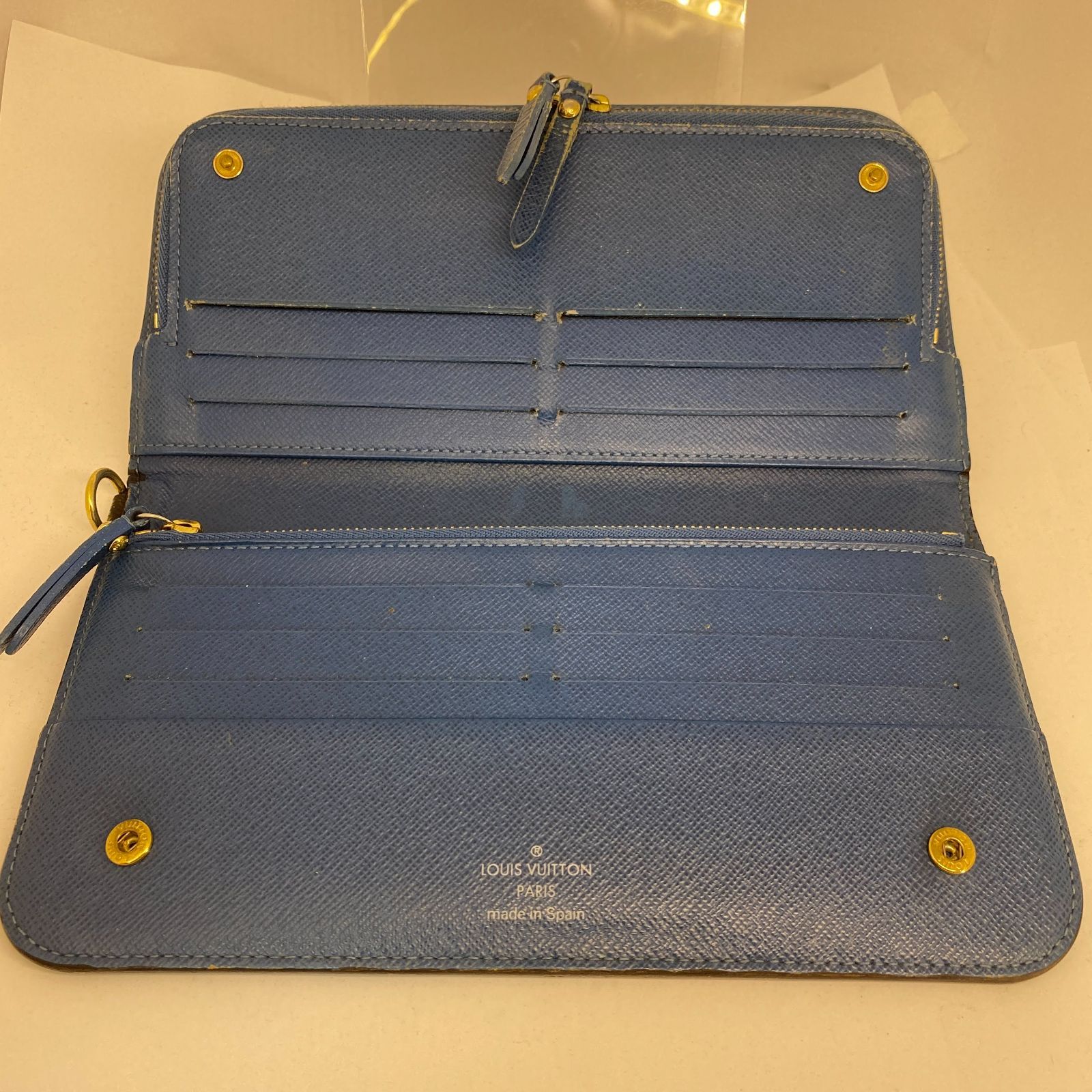 Louis Vuitton ポルトフォイユ・アンソリット　ペトロール Louis Vuitton ポルトフォイユ・アンソリット ペトロール