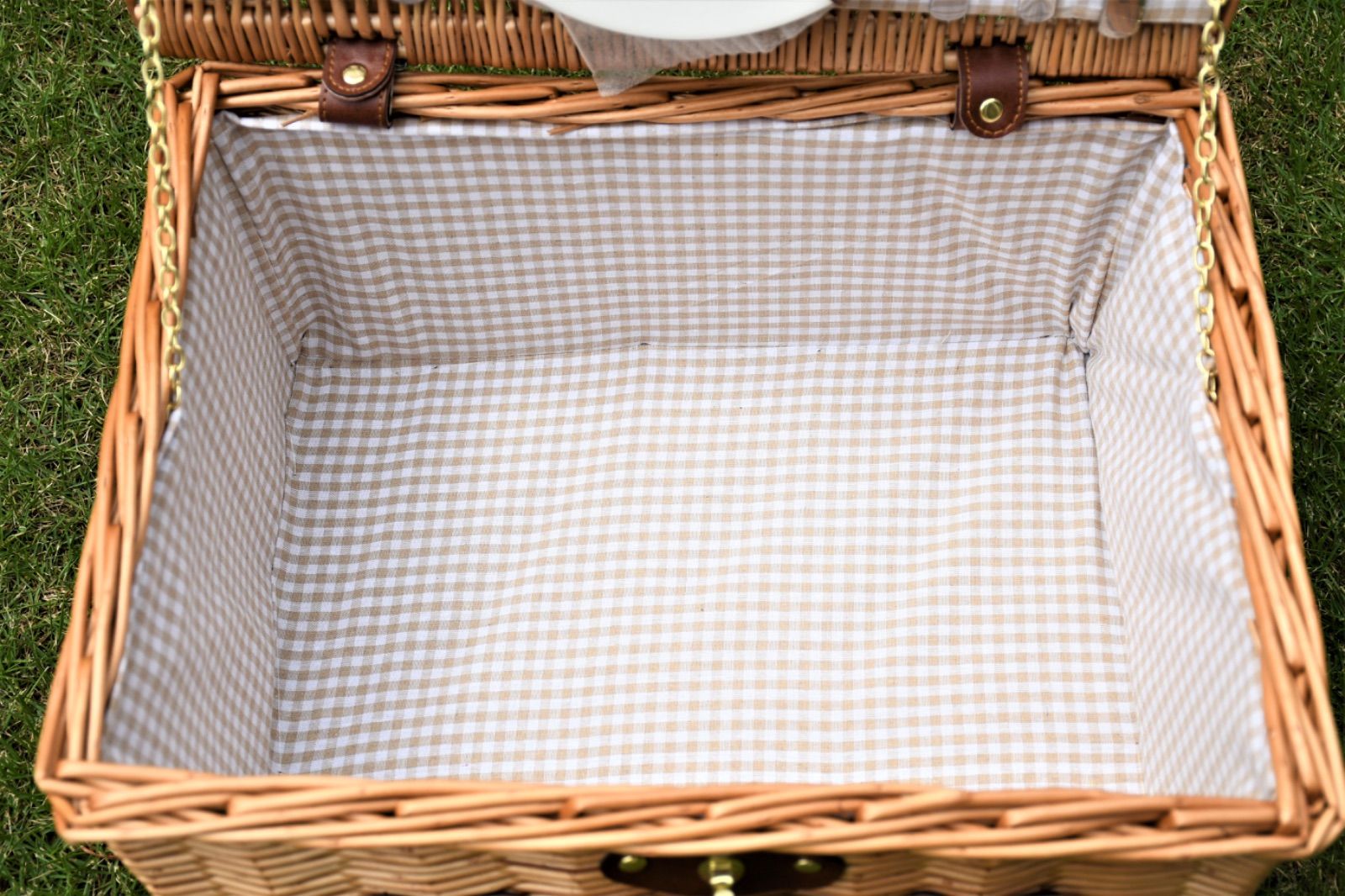 マニー ローズ ピクニックバスケット 収納バスケット かごバスケット