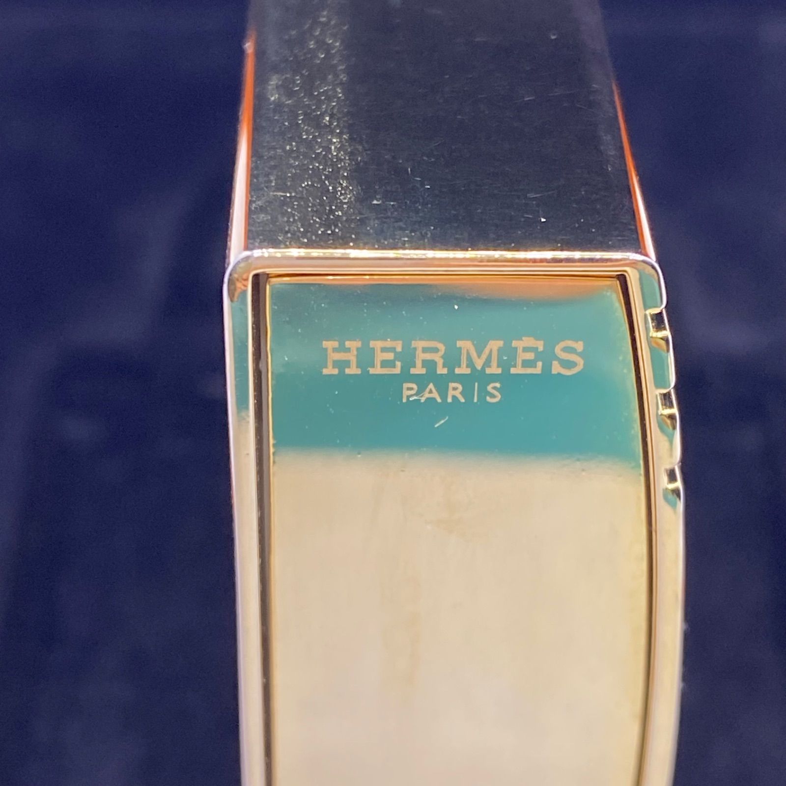 HERMES エルメス ジュエルロック カデナモチーフ メタル ゴールド