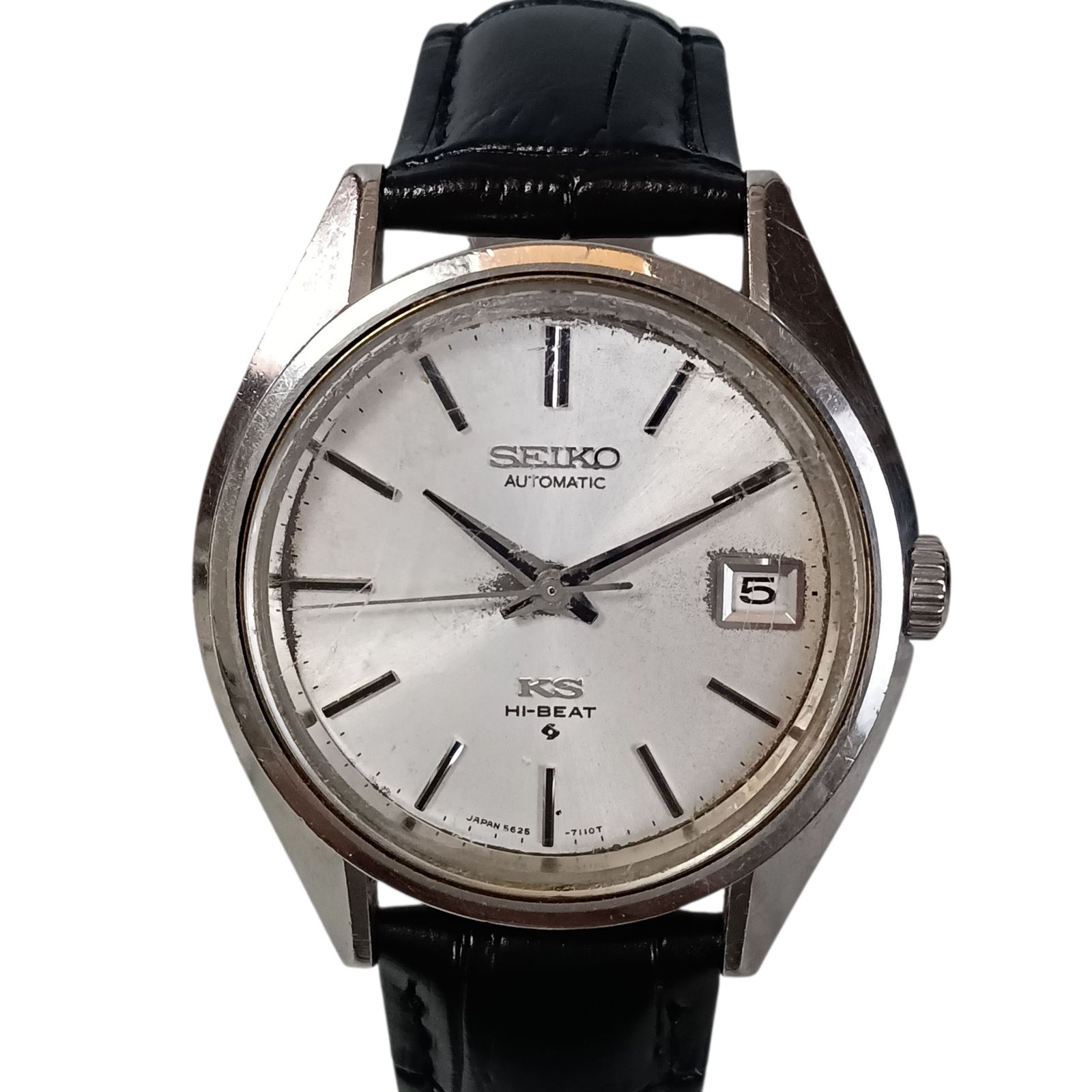 稼働 1007-1 KING SEIKO KS HI-BEAT セイコー キングセイコー ハイビート 5625-7113 メンズ腕時計 自動巻き デイト