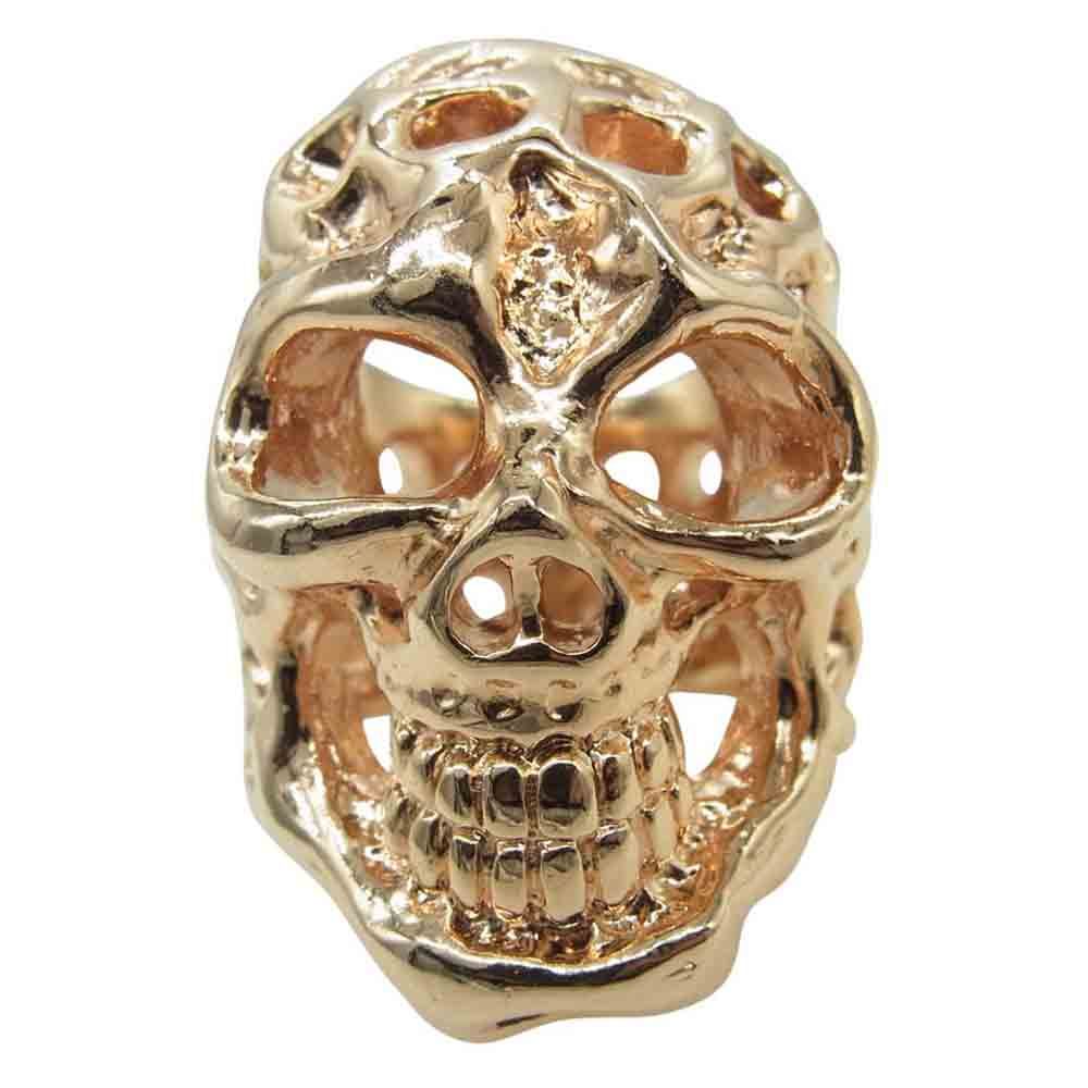 BILL WALL LEATHER ビルウォールレザー ヘルメット スカル リング w