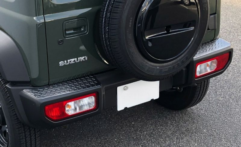 リアバンパープレート