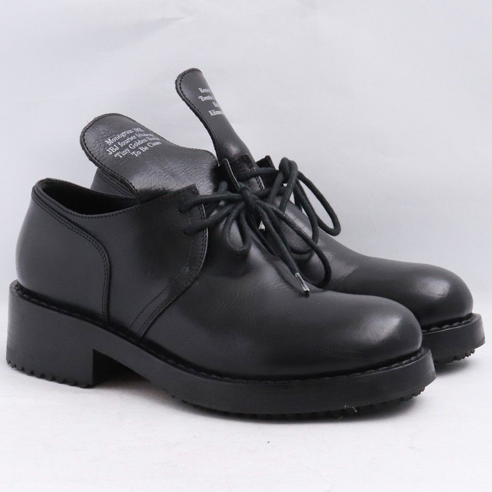 RAF SIMONS レースアップ ダービーシューズ サイズ40 ブラック - メルカリ