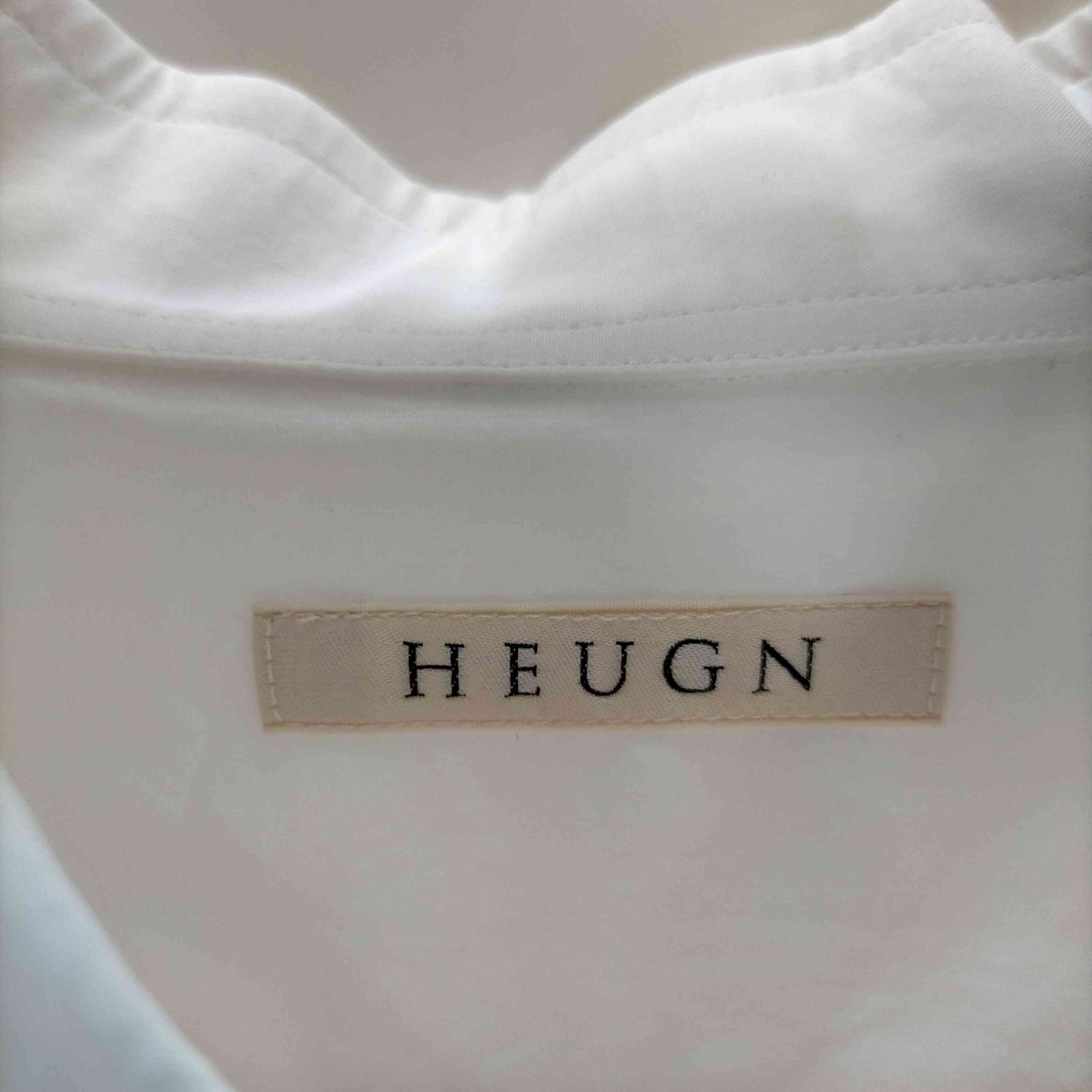 ユーゲン HEUGN 21SS ALAN WHITE SHIRT 019 レギュラーカラーシャツ メンズ JPN：3 - メルカリ