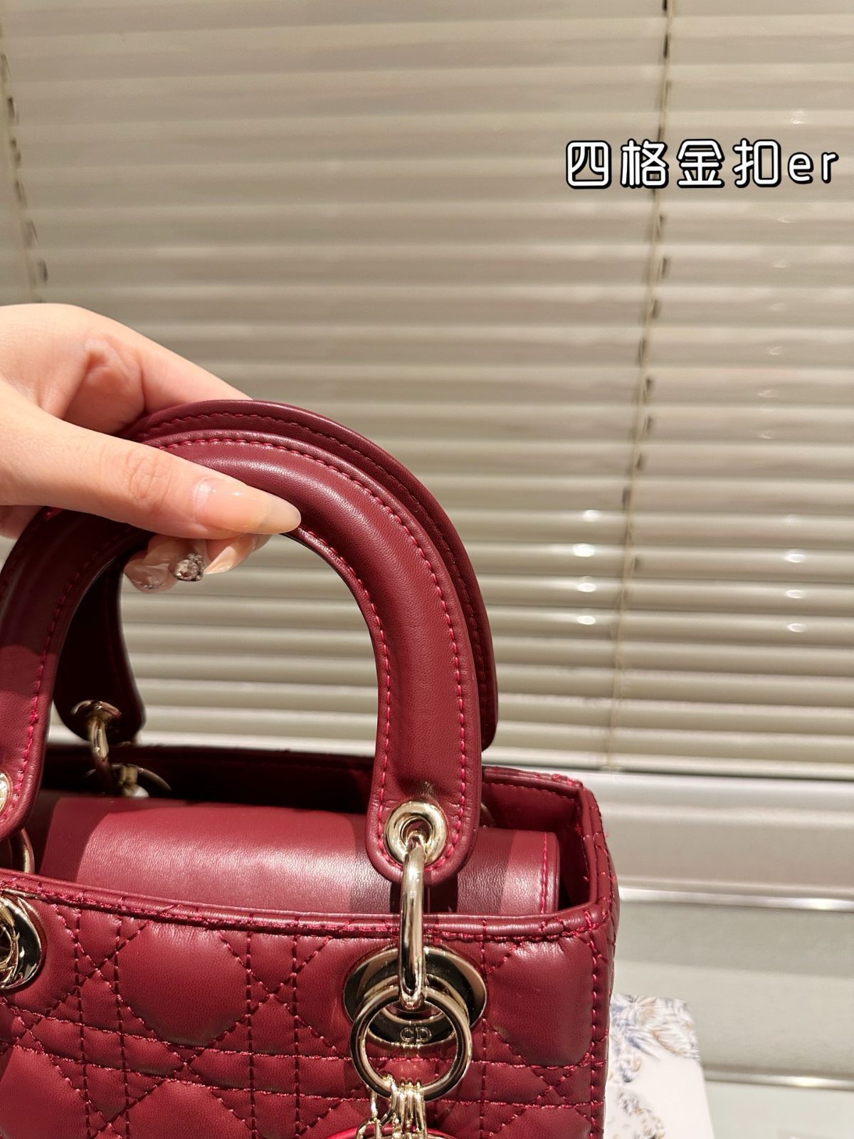 訳あり新品　Dior ディオール アジアンフィット レディース 今日特価】Dior Lady Dior Lambskin Bag with Foldable Gift Box