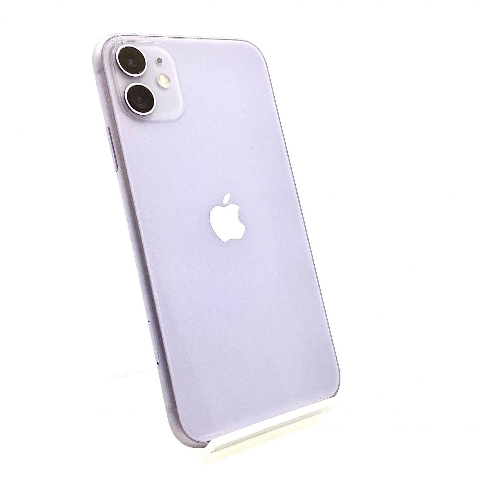 【全額返金保証】【最速発送】Apple iPhone 11 64GB パープル Softbank 美品 動作確認済 83% 白ロム