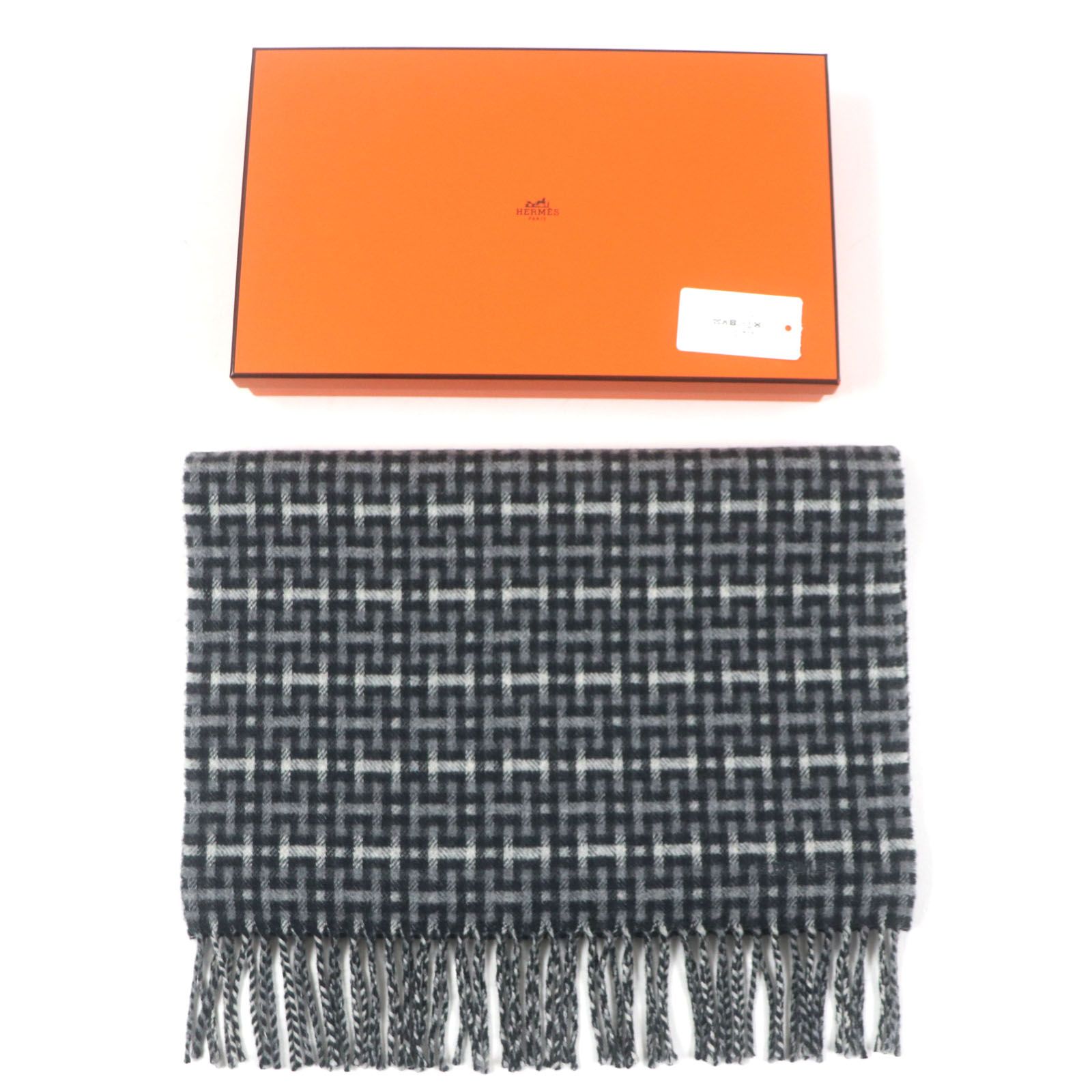 HERMES エルメス カシミヤマフラー ストール