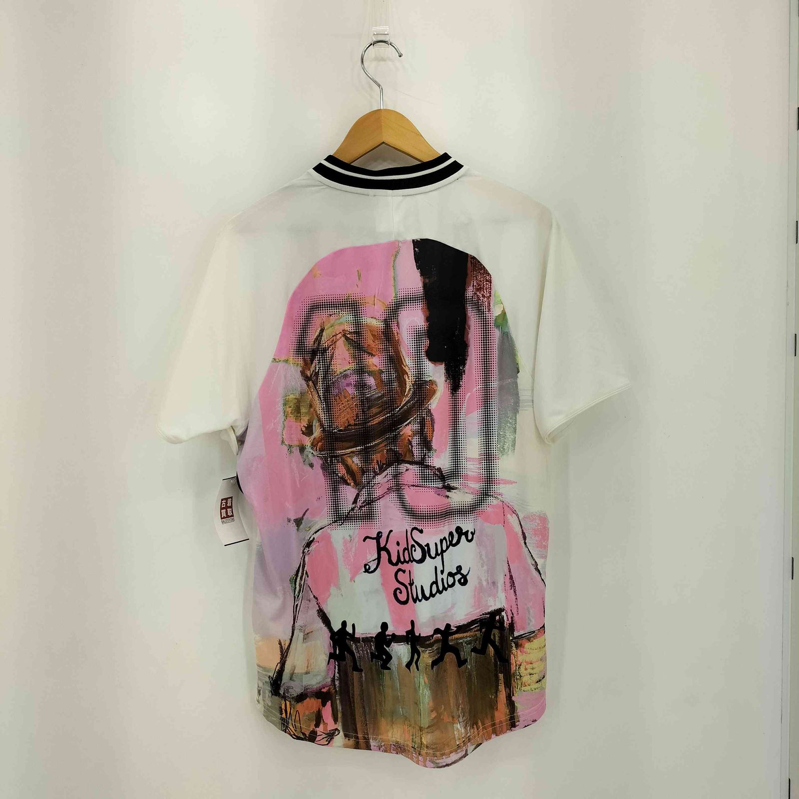 PUMA(プーマ) × KIDSUPER STUDIOS GRAPHIC JERSEY グラフィック ゲームシャツ メンズ  S 【中古】【ブランド古着バズストア】 プーマ PUMA × KIDSUPER STUDIOS GRAPHIC JERSEY グラフィック ゲーム