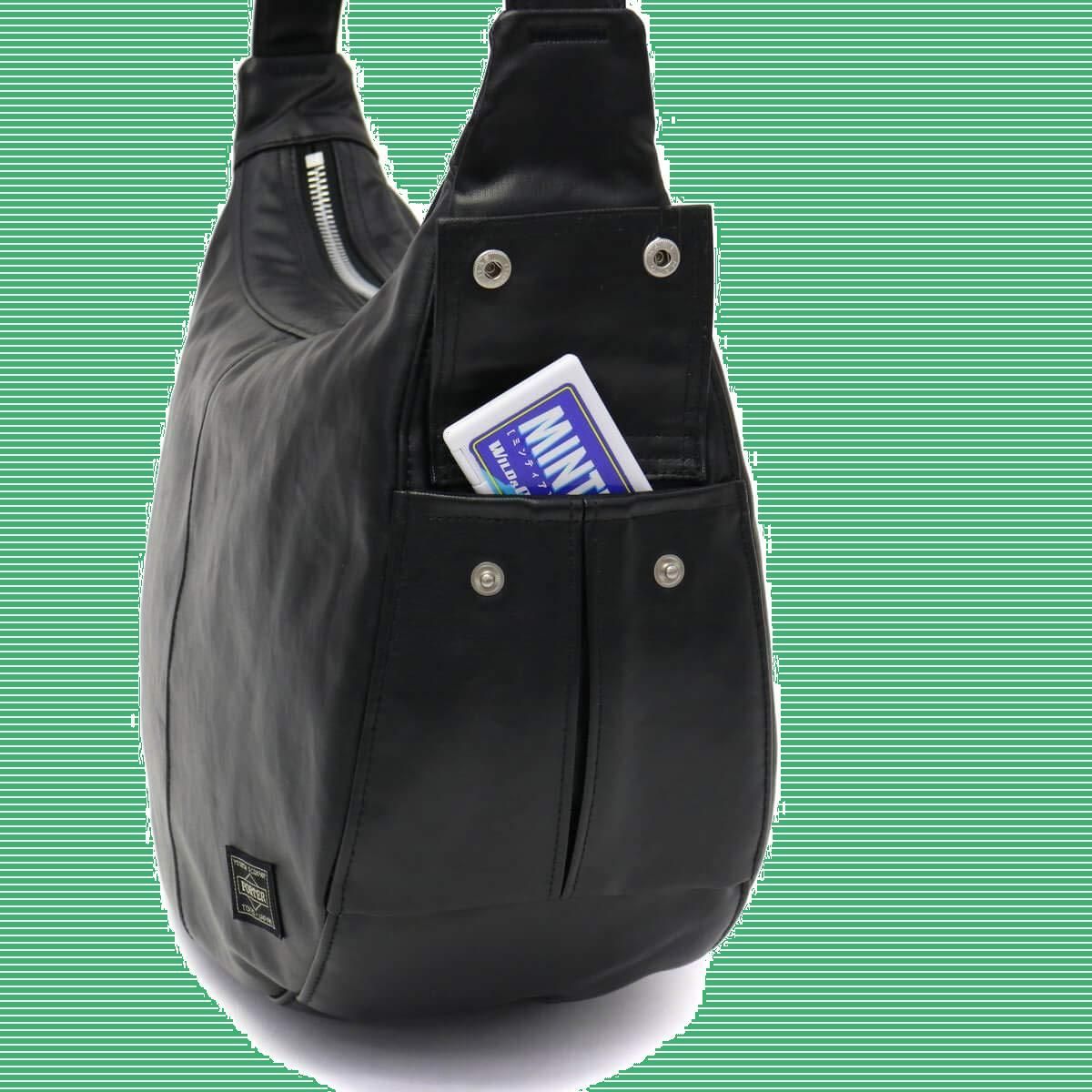 未使用品　ポーター　フリースタイル　707-07173 ブラック ポーター フリースタイル ショルダーバッグ 707-07173 PORTER