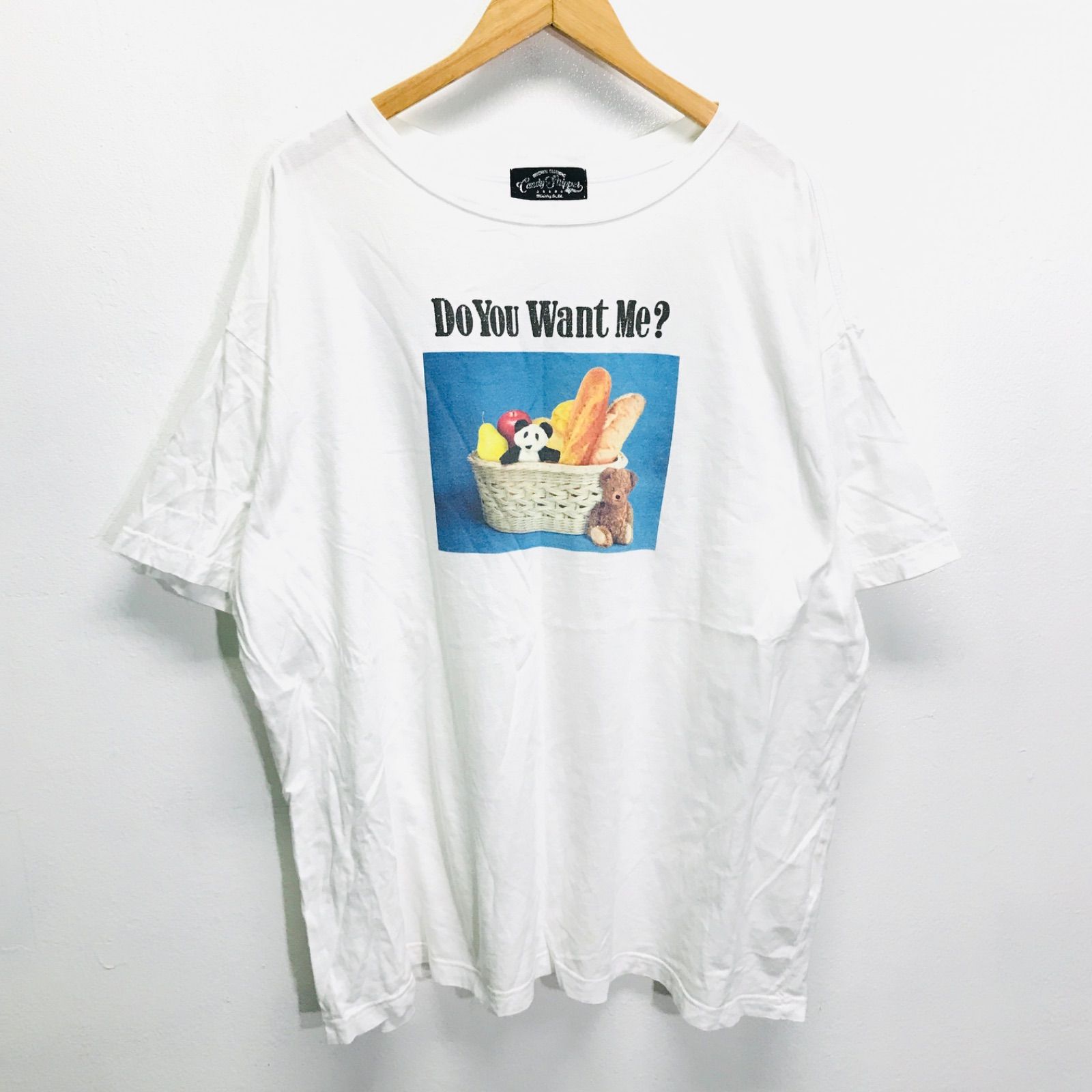 Candy Stripper ビッグ Tシャツ - トップス