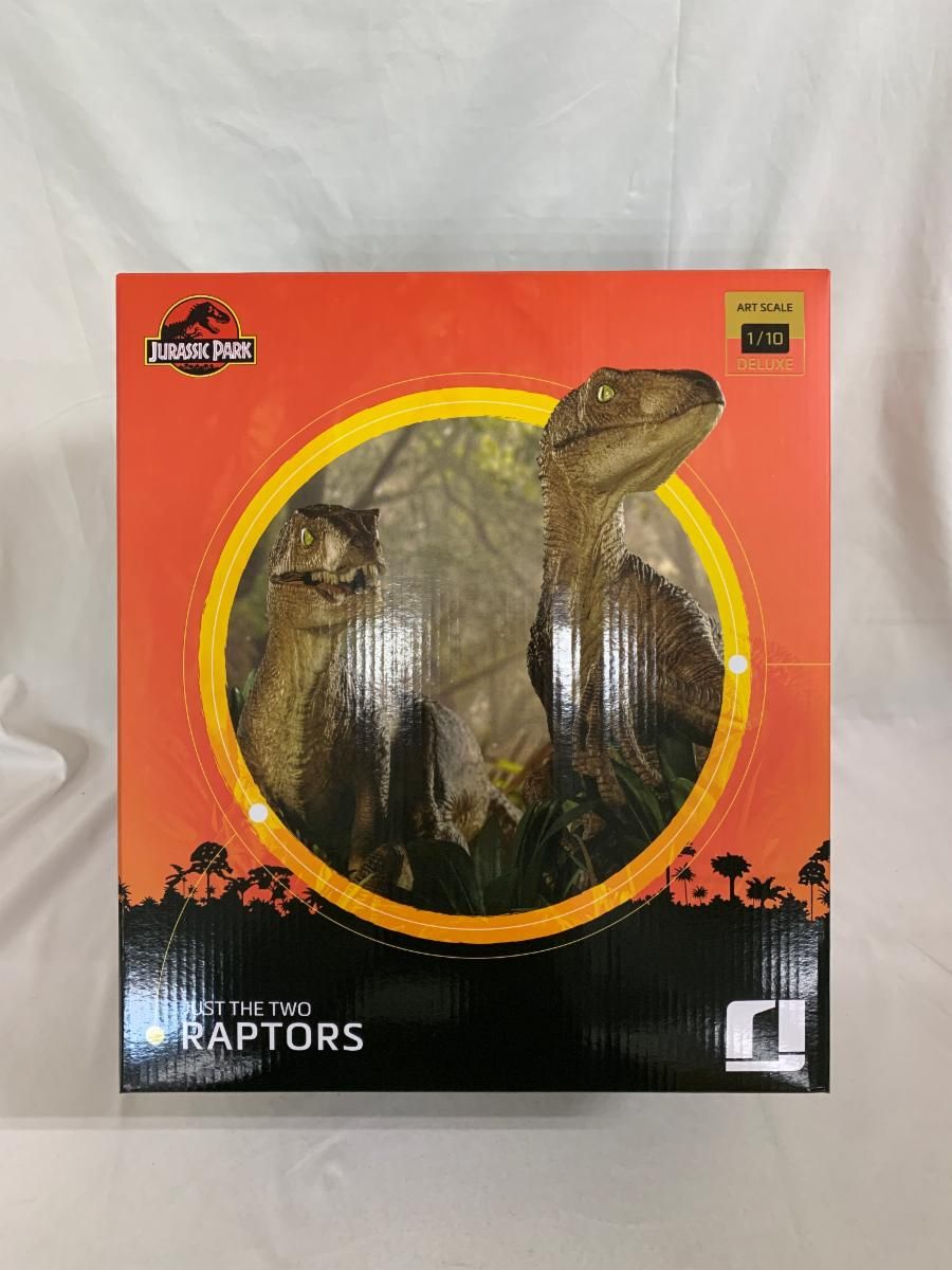 ジャスト・ザ・トゥー・ラプトル 「ジュラシック・パーク」 デラックス・アートスケール 1/10 スタチュー ジュラシック・パーク 1/10デラックス・アートスケール