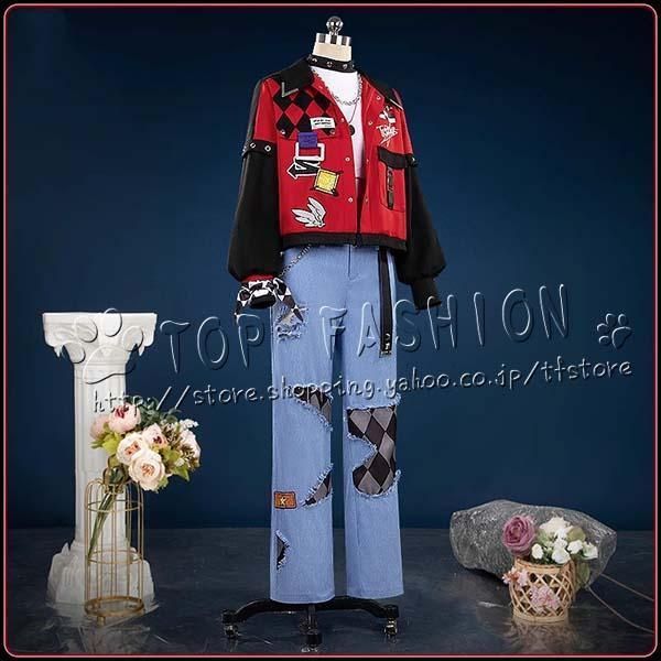 あんさんぶるスターズ! 風 明星スバル 氷鷹北斗 衣更真緒 コスプレ 衣装 ウィッグ 靴 道具??