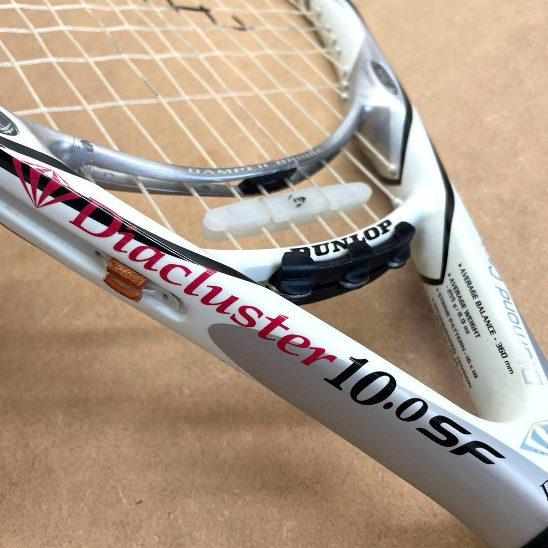 DUNLOP Diacluster10.0SF硬式テニスラケット DUNLOP Diacluster10.0SF硬式テニスラケット DUNLOP ダイア