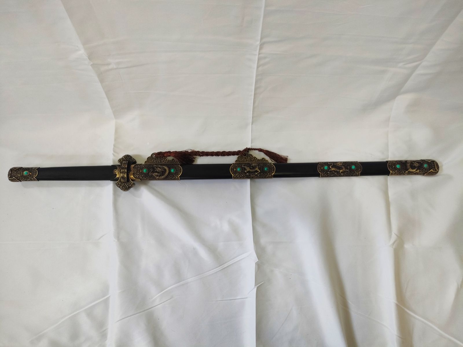 武具　刀装具　日本刀　模造刀   居合刀  直刀 問唐刀 武具 刀装具 日本刀 模造刀 居合刀 【ドラゴンタイガー】 横刀 直刀 武具