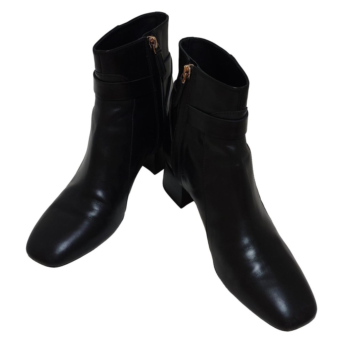 TOD S トッズ ショートブーツ 39 レディース - 黒 レザー