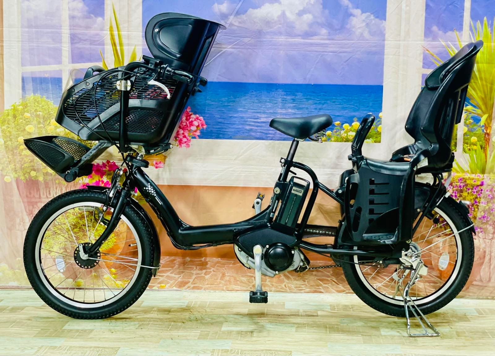 超特価！アンジェリーノ⭐️ブリヂストン子供乗せ電動アシスト自転車 Y2132 特価モデル⭐️】アンジェリーノ【人気モデル】ブリヂストン電動