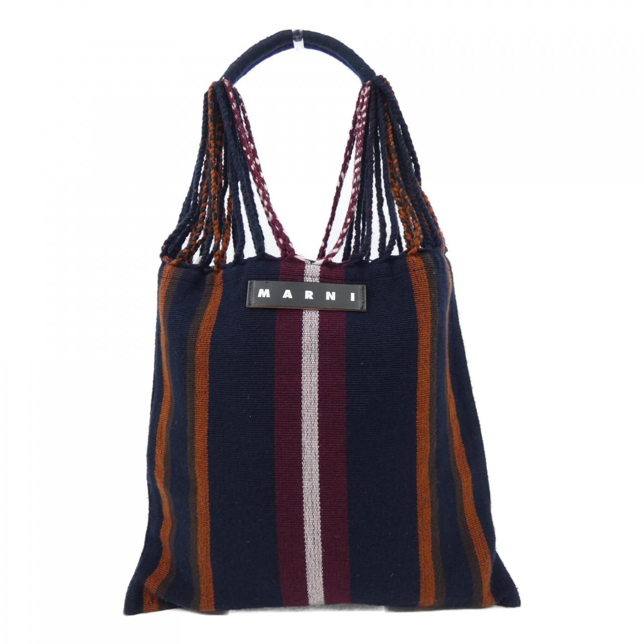 マル二 フラワーカフェ ハンモックバッグ レッド SHMH0009A0 マルニ  