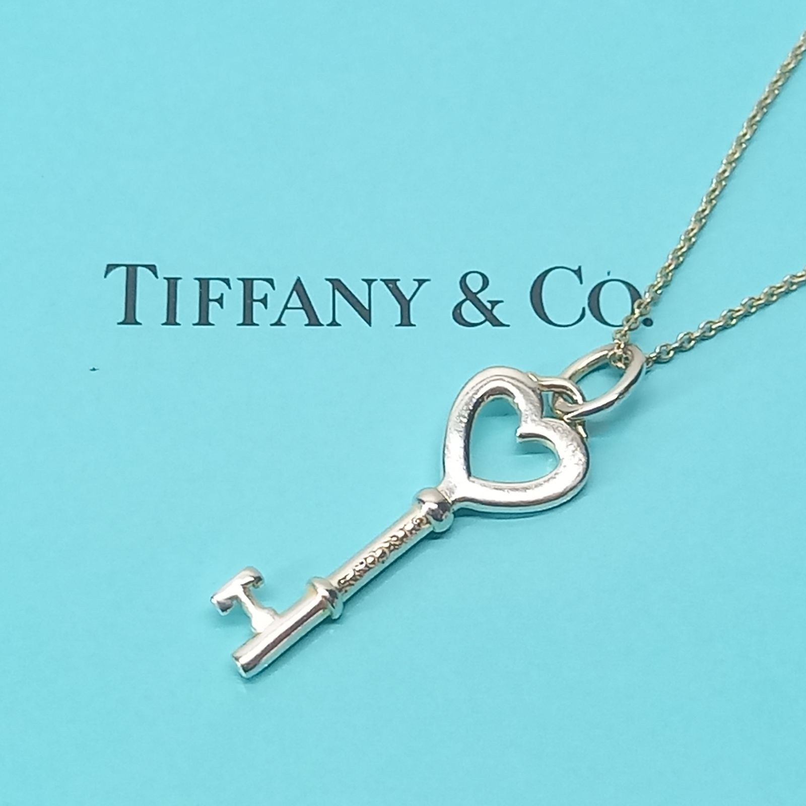 オープンハートキー ネックレス 925シルバー TIFFANY＆Co 