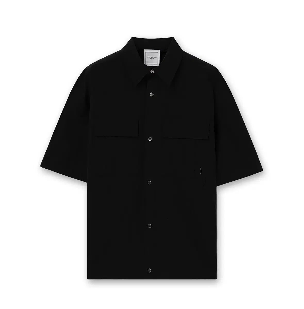 48 WOOYOUNGMI(ウーヨンミ) 25ss ゴム ショートスリーブ シャツ