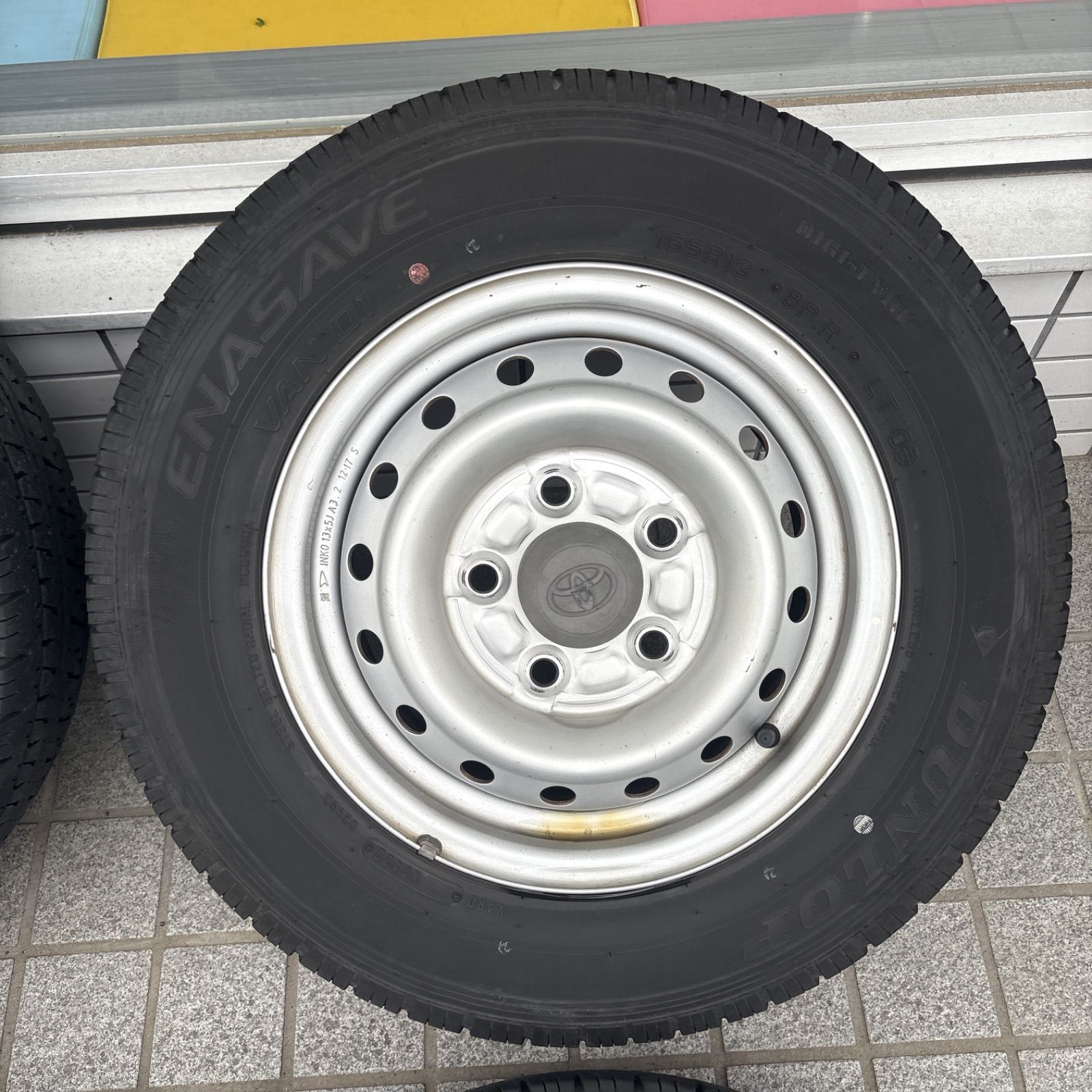 トヨタ TOYOTAライトエース純正スチールホイール