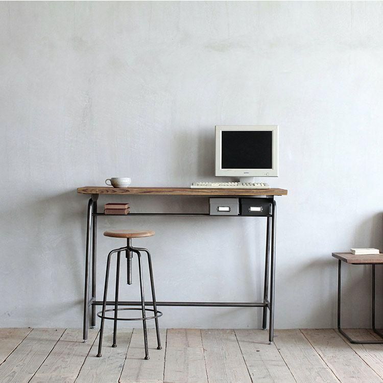 古材リメイク 朴の木ローテーブル ローベンチ PCデスク 無垢の家具 古