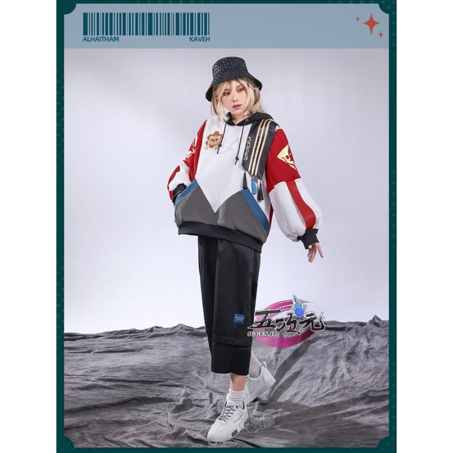 日常服 パーカー