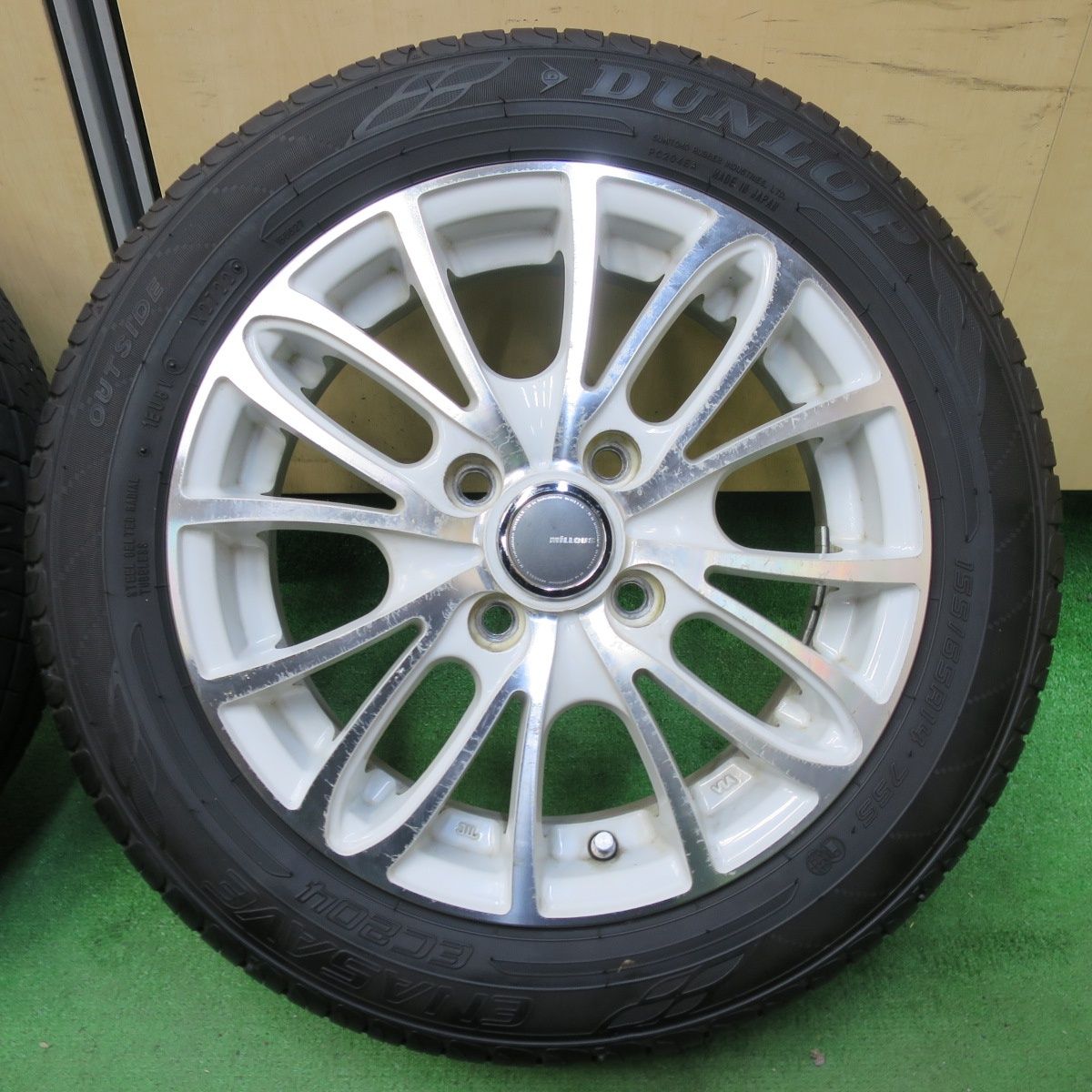 755 ダンロップ EC204 155/65R14 安っぽかっ
