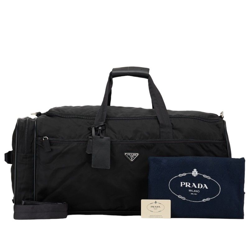 カキ 様  PRADA プラダ ボストンバッグ ナイロン 三角ロゴ 大容量　南京 カキ 様 PRADA プラダ ボストンバッグ ナイロン 三角ロゴ 大容量