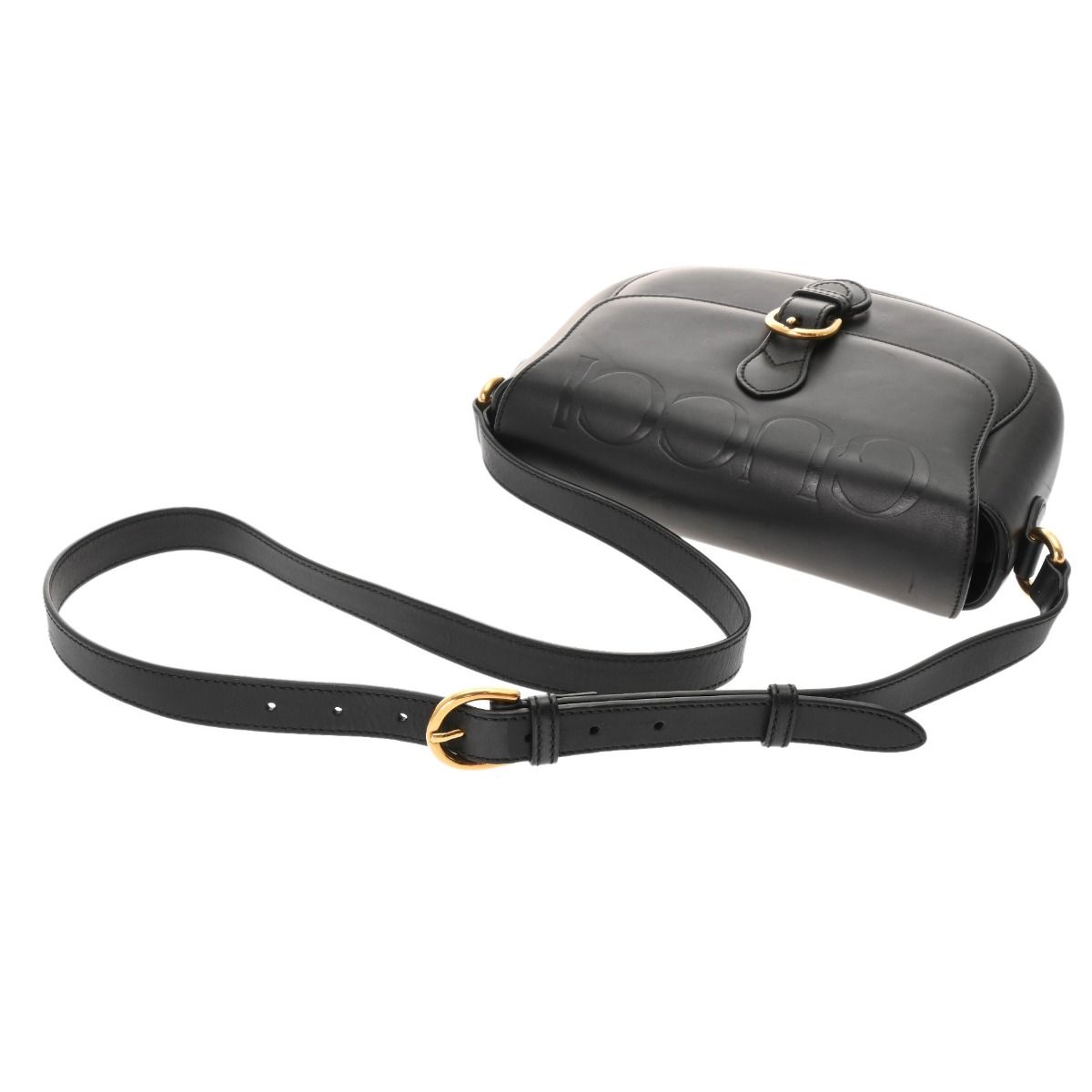 グッチ ショルダーバッグ ブラック 675923 レディース レザー