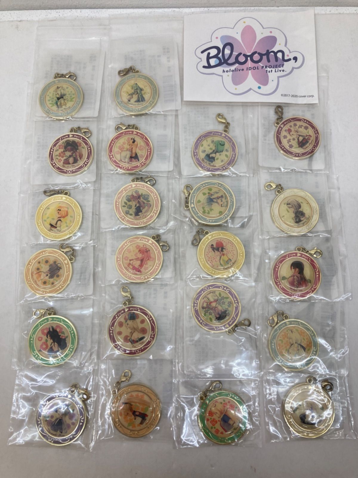 広店】ホロライブ Bloom. フラワーチャーム 全22種セット【718