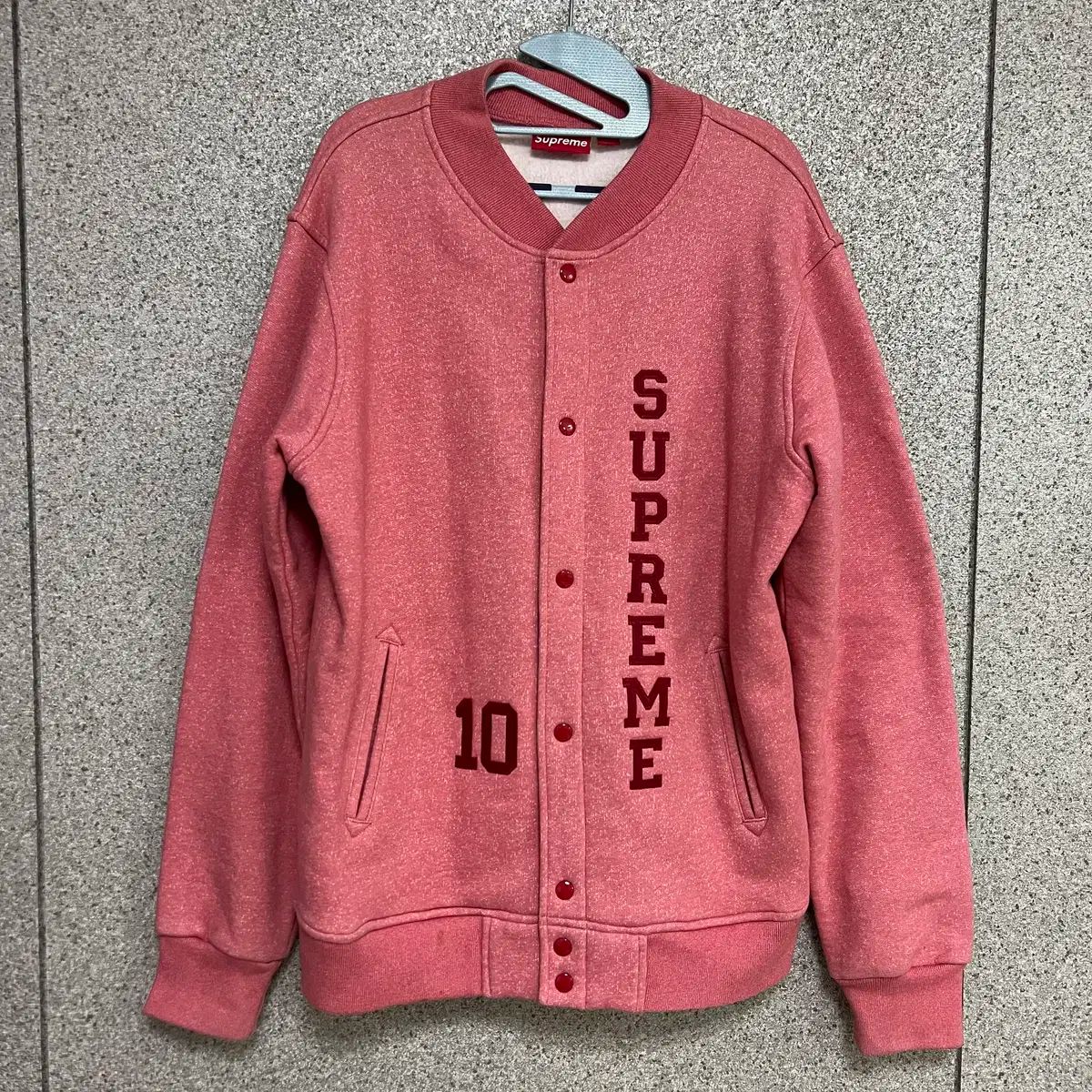 XL Supreme(シュプリーム) 10FW バーシティ スウェット ジャケット 