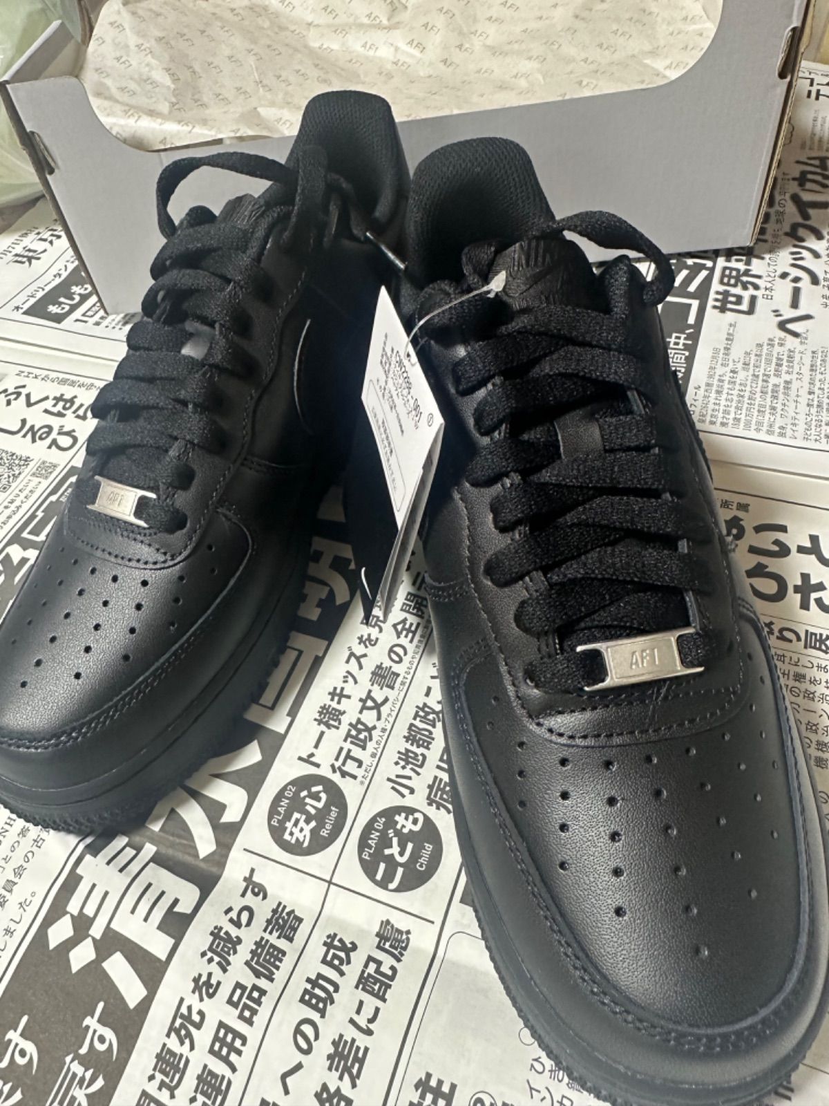  NIKE エアフォース1 ティファニーペイントカスタム スニーカー 靴