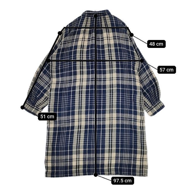 45’ AI INDIGO 45rpm ワンピース チェック 45' AI INDIGO 45rpm ワンピース チェック