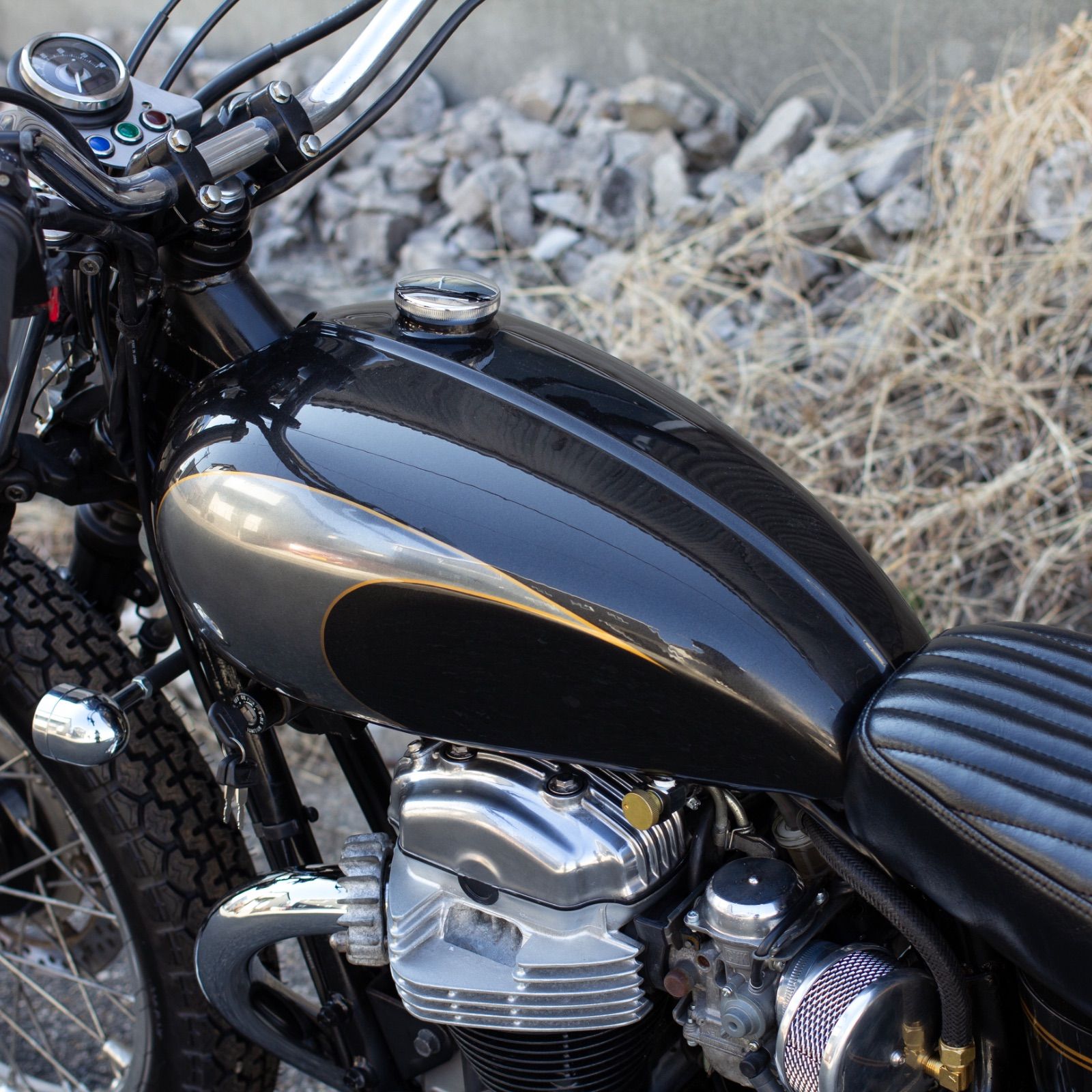 W650/400用 ボンネビルタンクキット MOTOR ROCK (MR-SM072
